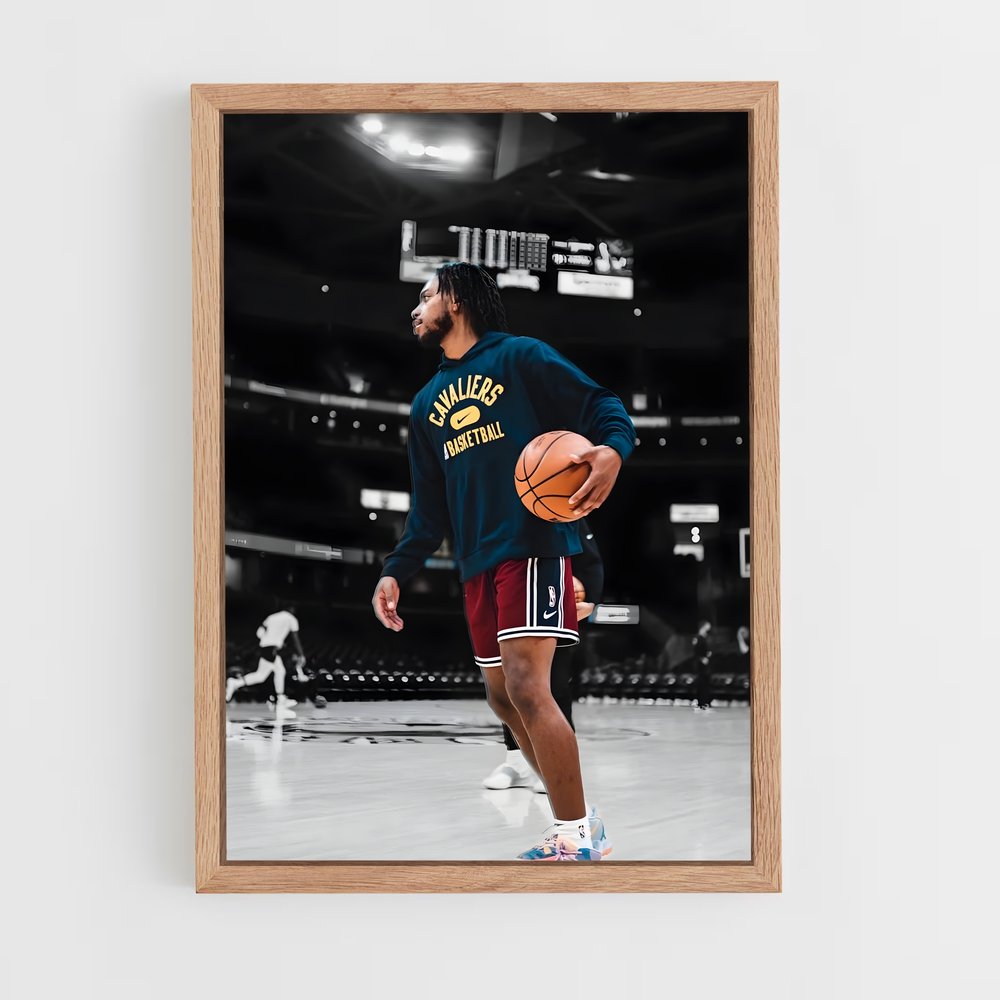 ap-darius garland-4 cadre Bois clair