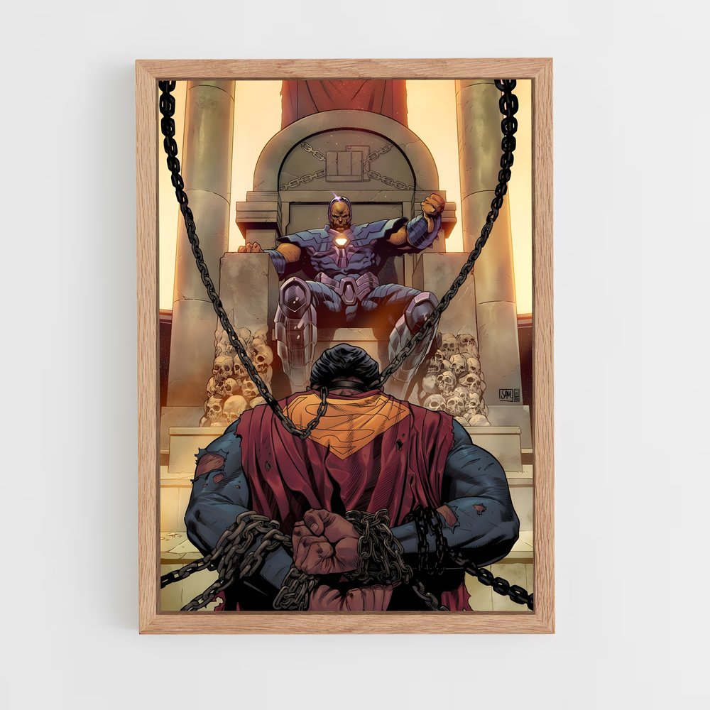 ap-darkseid-14 cadre Bois clair