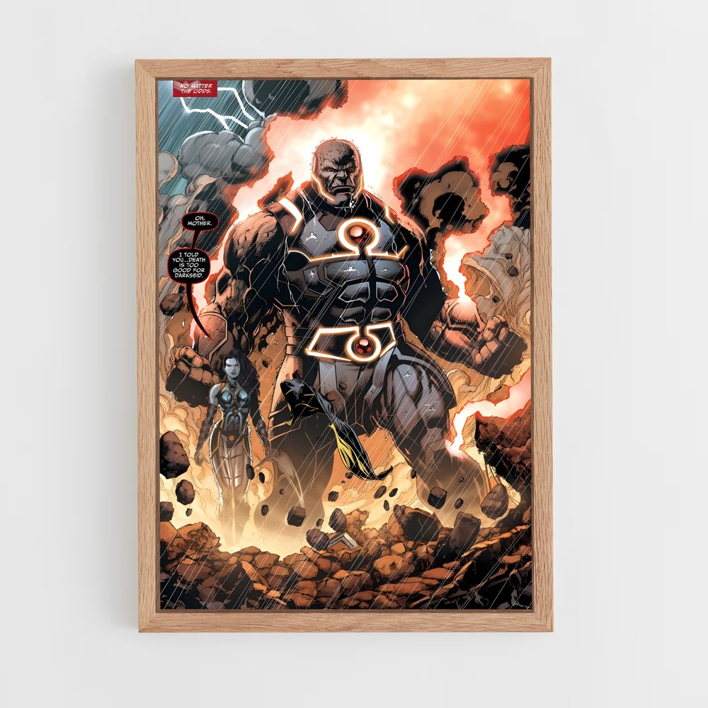 ap-darkseid-2 cadre Bois clair