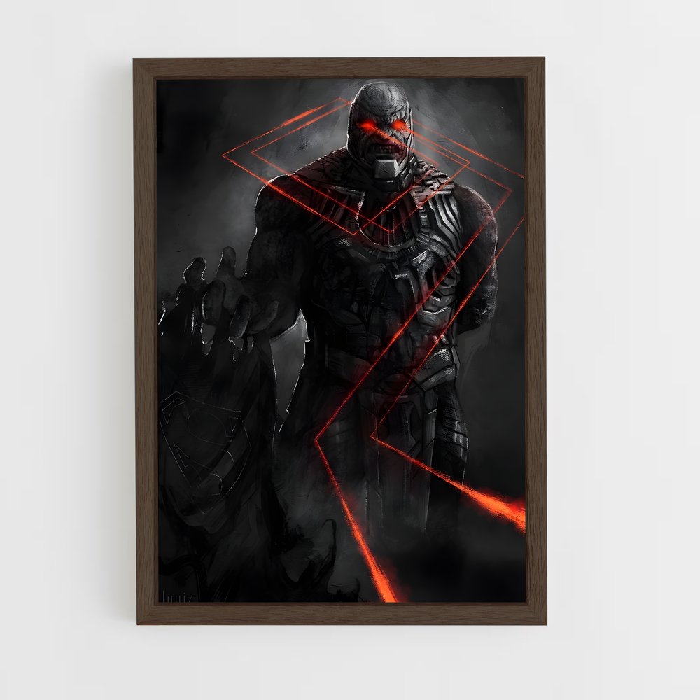 ap-darkseid-9 cadre Bois foncé
