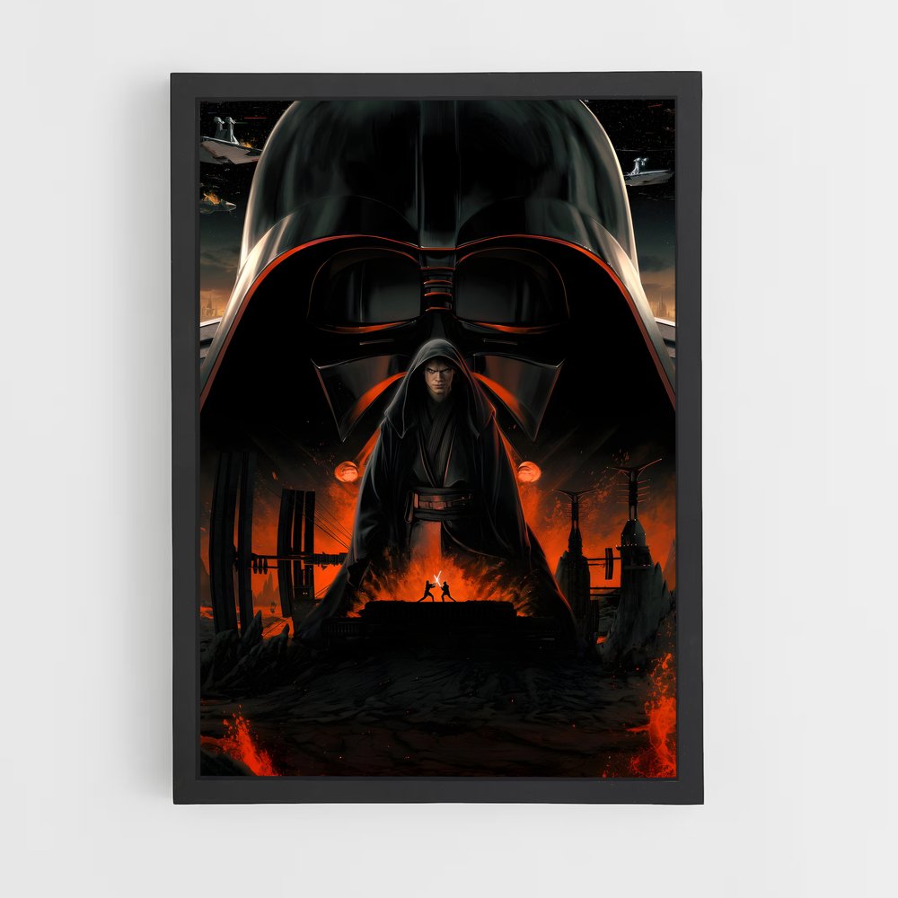 ap-darth vader-15 cadre Noir