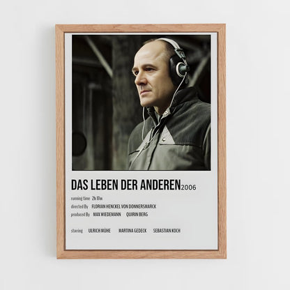 ap-das leben der anderen-1 cadre Bois clair