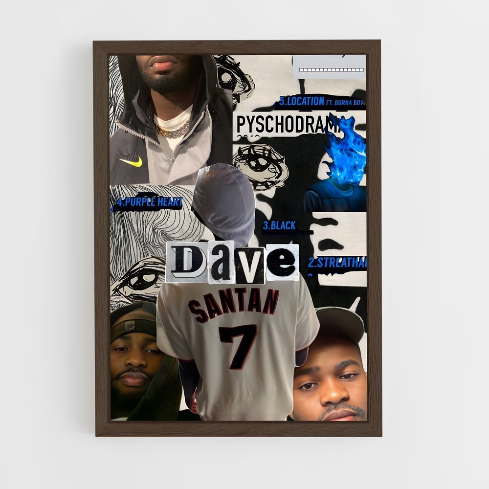 ap-dave-1 cadre Bois foncé