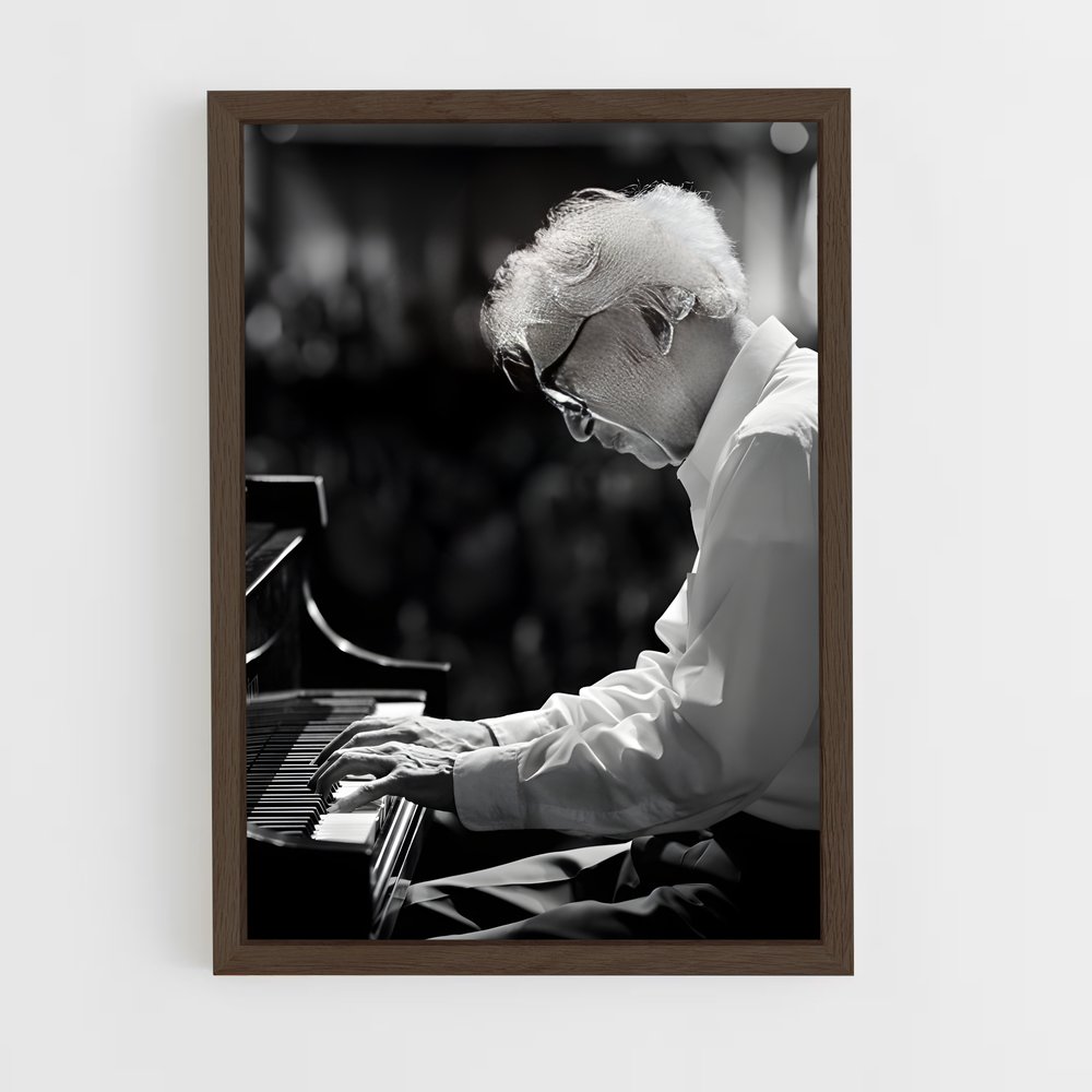ap-dave brubeck-2 cadre Bois foncé