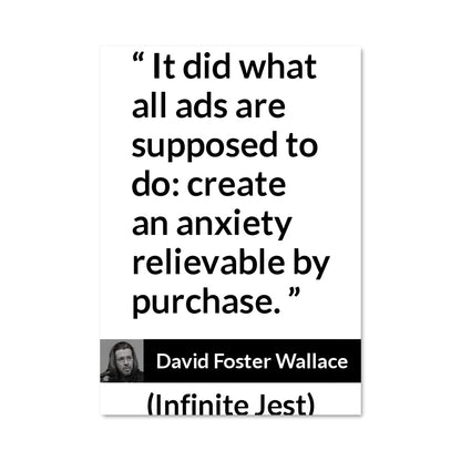 Poster Infinite Jest