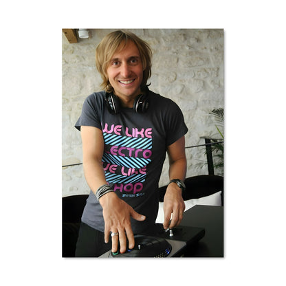Poster DJ en Pleine Action