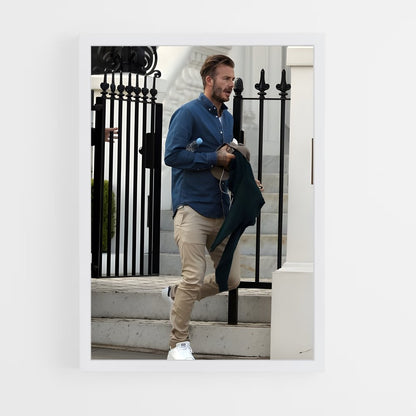 ap-david beckham-11 cadre Blanc