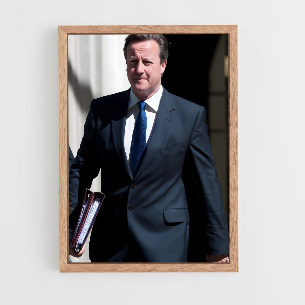 ap-david cameron-1 cadre Bois clair