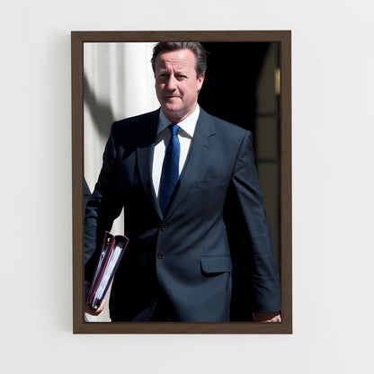 ap-david cameron-1 cadre Bois foncé