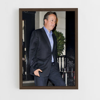 ap-david cameron-11 cadre Bois foncé