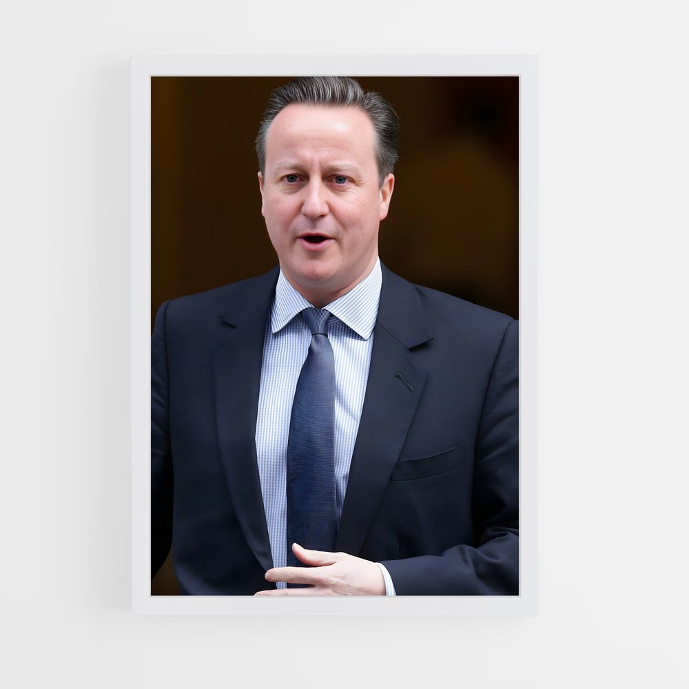 ap-david cameron-6 cadre Blanc
