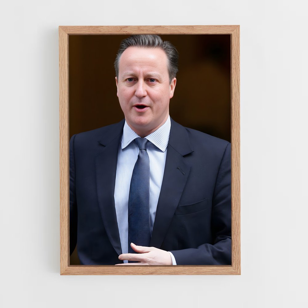 ap-david cameron-6 cadre Bois clair