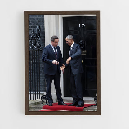 ap-david cameron-8 cadre Bois foncé