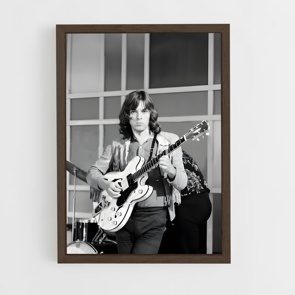 ap-david gilmour-2 cadre Bois foncé