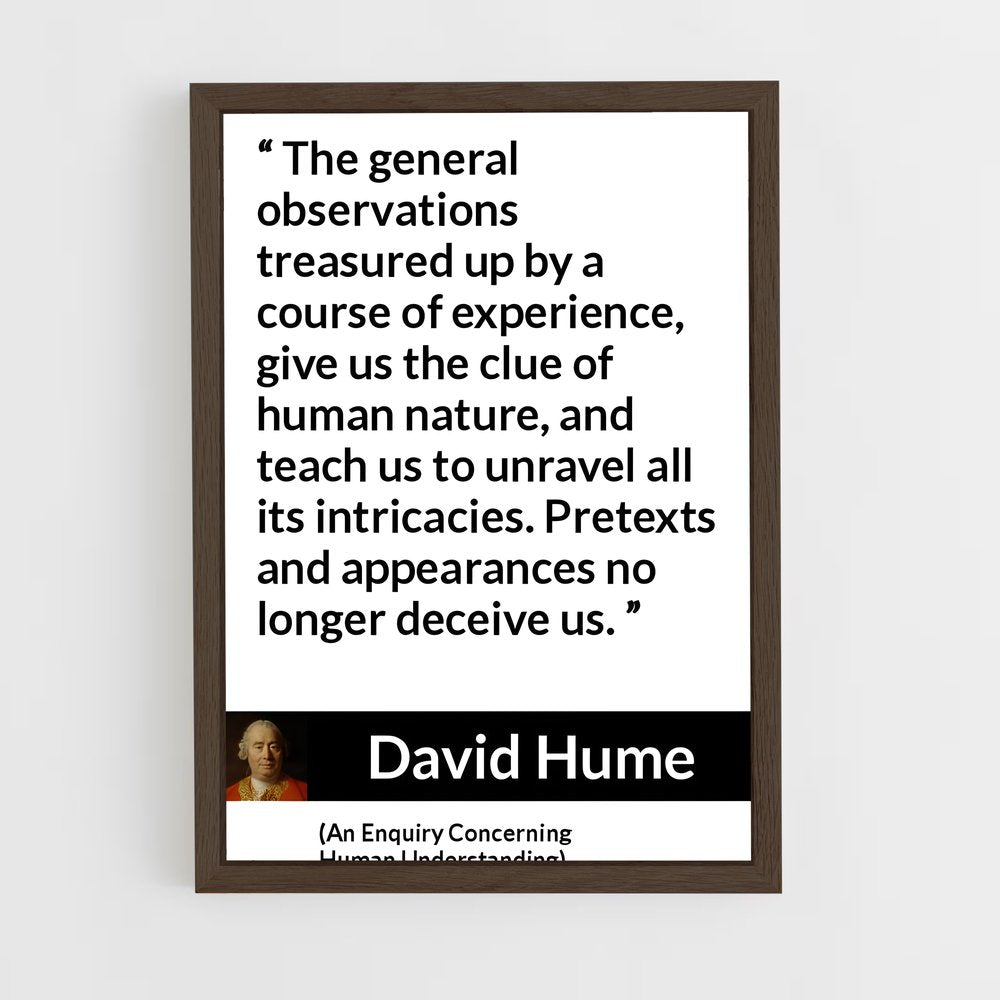 ap-david hume-3 cadre Bois foncé