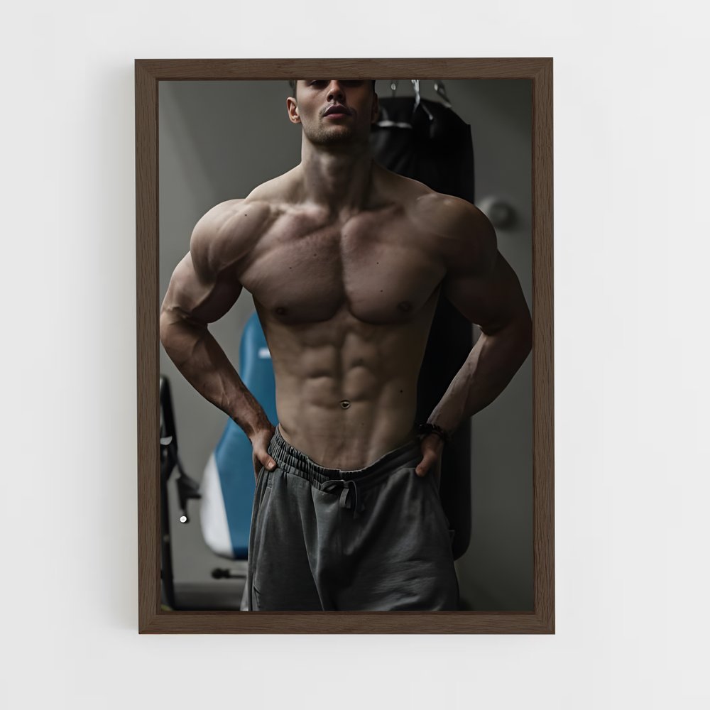 ap-david laid-1 cadre Bois foncé