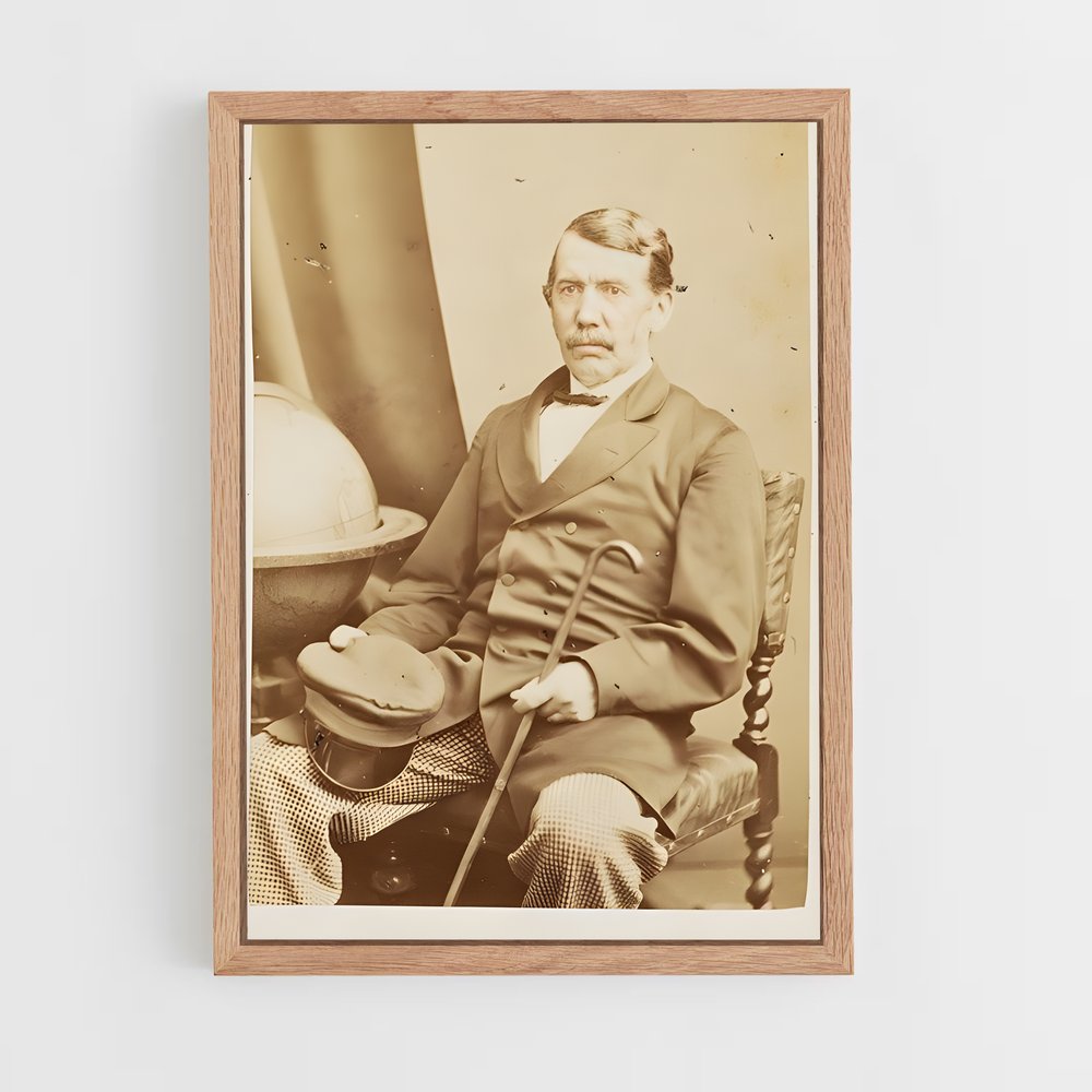 ap-david livingstone-2 cadre Bois clair