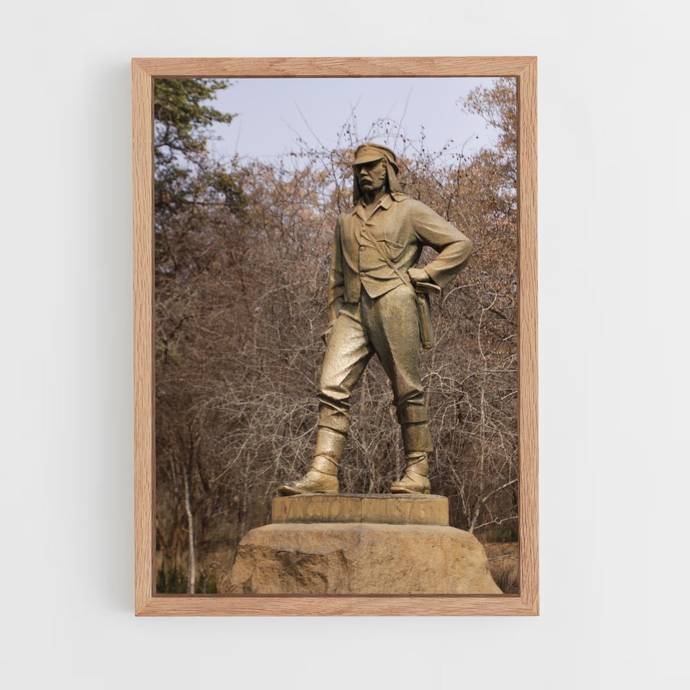 ap-david livingstone-4 cadre Bois clair