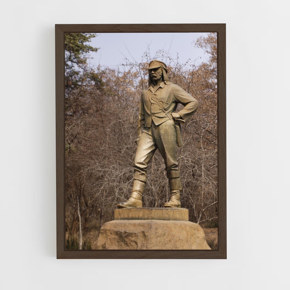 ap-david livingstone-4 cadre Bois foncé