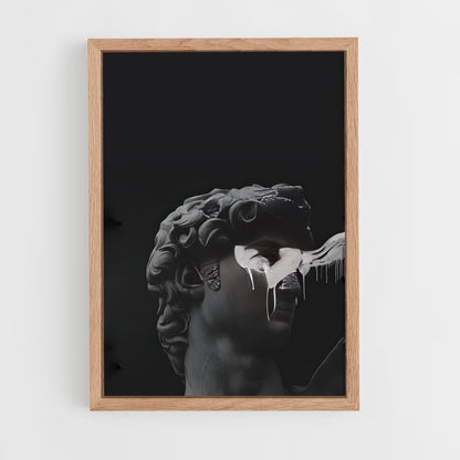 ap-david michelangelo-7 cadre Bois clair