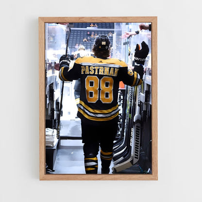 ap-david pastrnak-3 cadre Bois clair