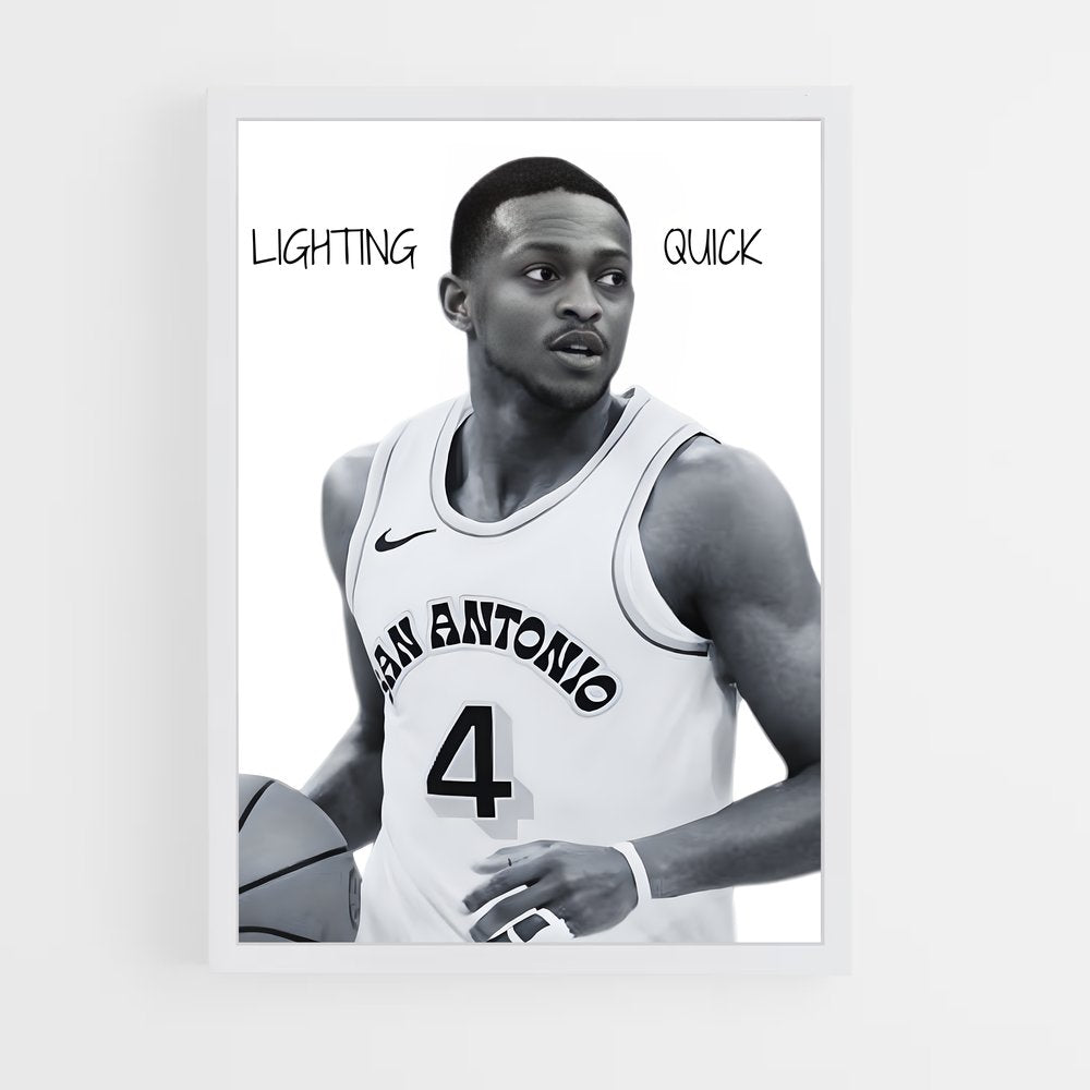 ap-de'aaron fox-1 cadre Blanc
