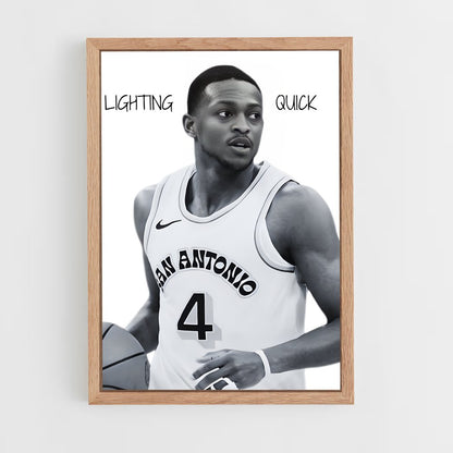 ap-de'aaron fox-1 cadre Bois clair