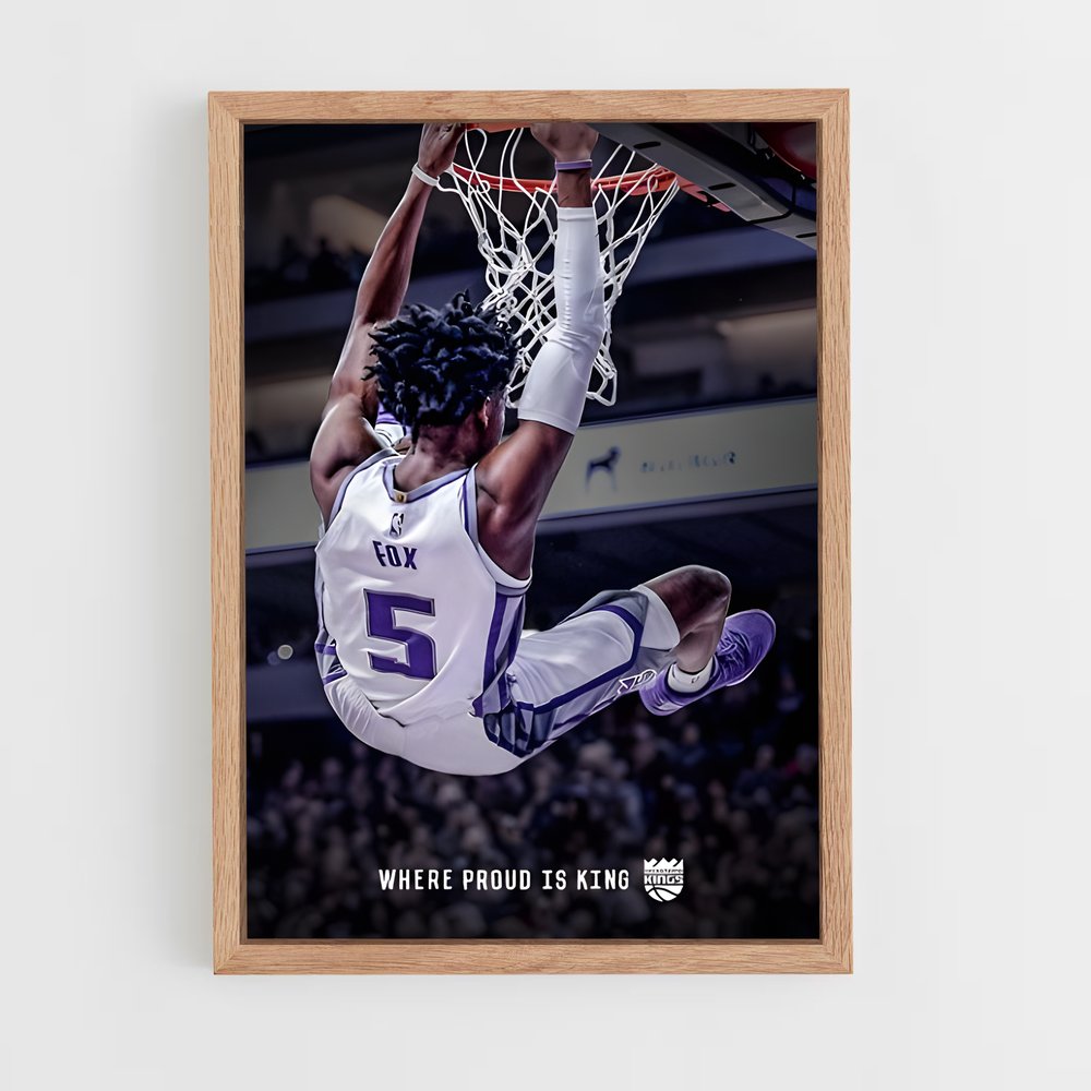 ap-de'aaron fox-3 cadre Bois clair