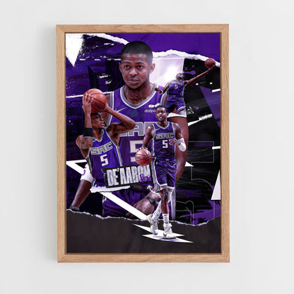ap-de'aaron fox-5 cadre Bois clair