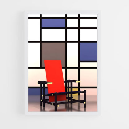 ap-de stijl-1 cadre Blanc