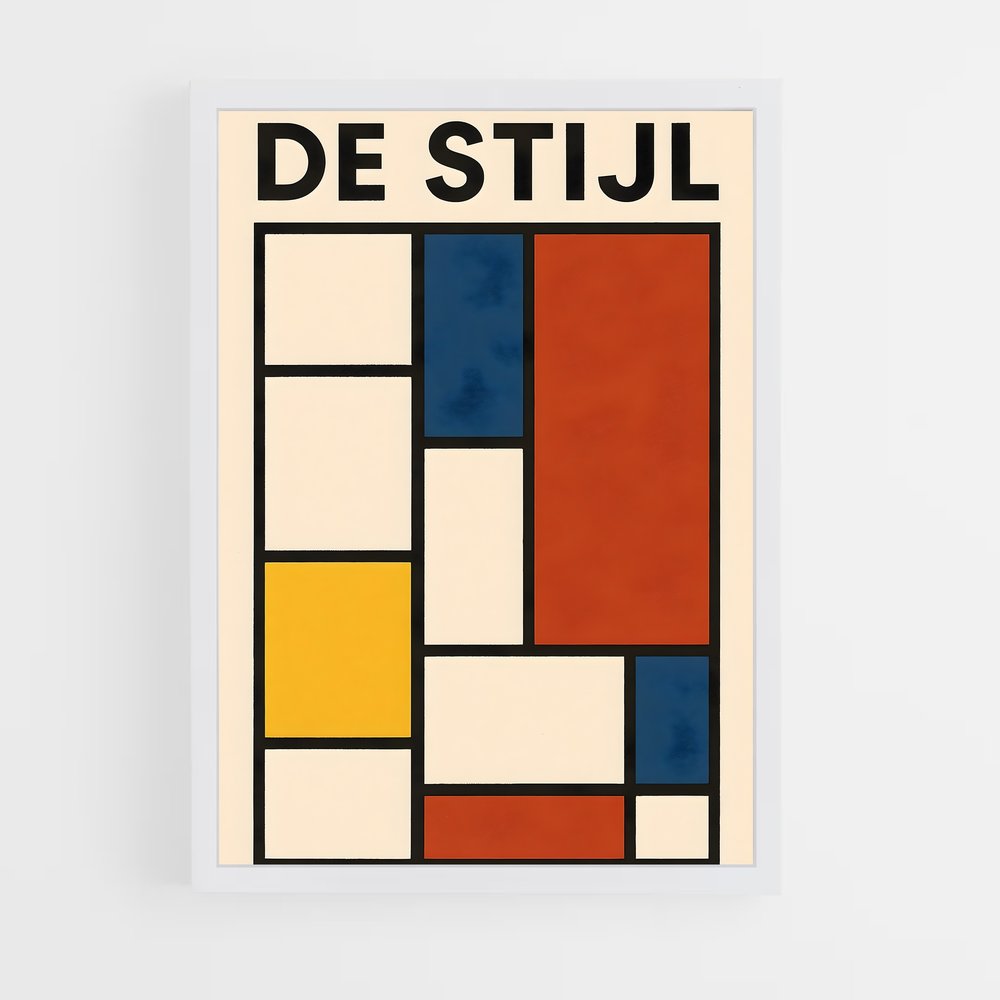 ap-de stijl-2 cadre Blanc