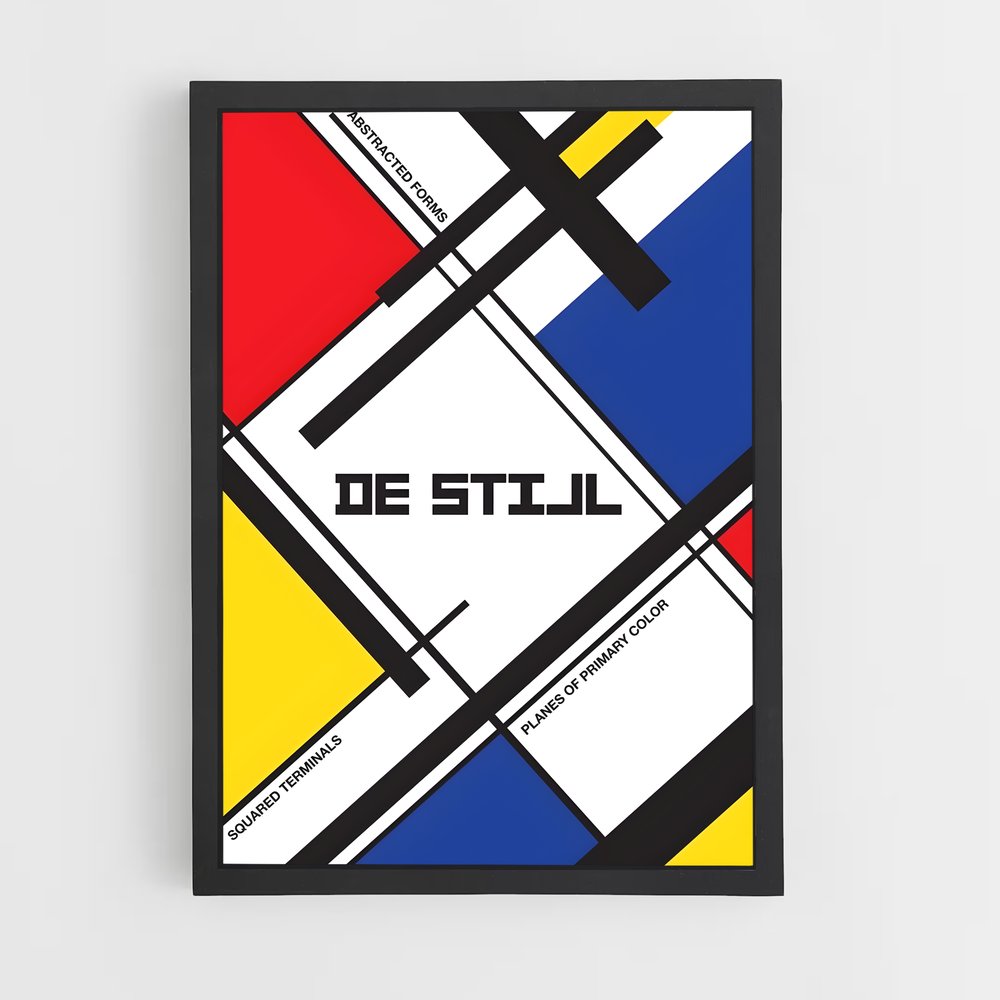 ap-de stijl-3 cadre Noir