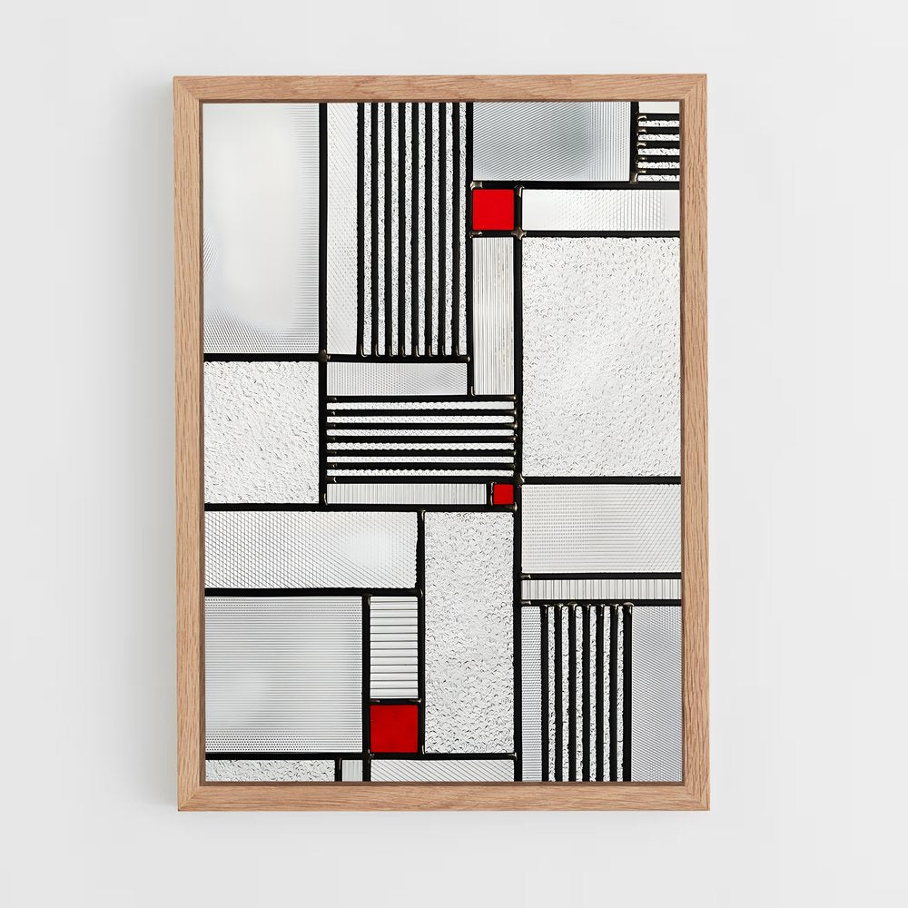 ap-de stijl-4 cadre Bois clair