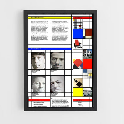 ap-de stijl-5 cadre Noir