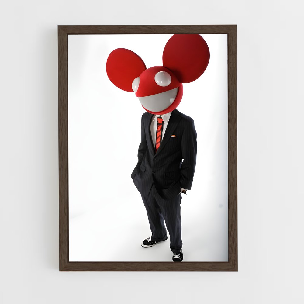 ap-deadmau5-1 cadre Bois foncé