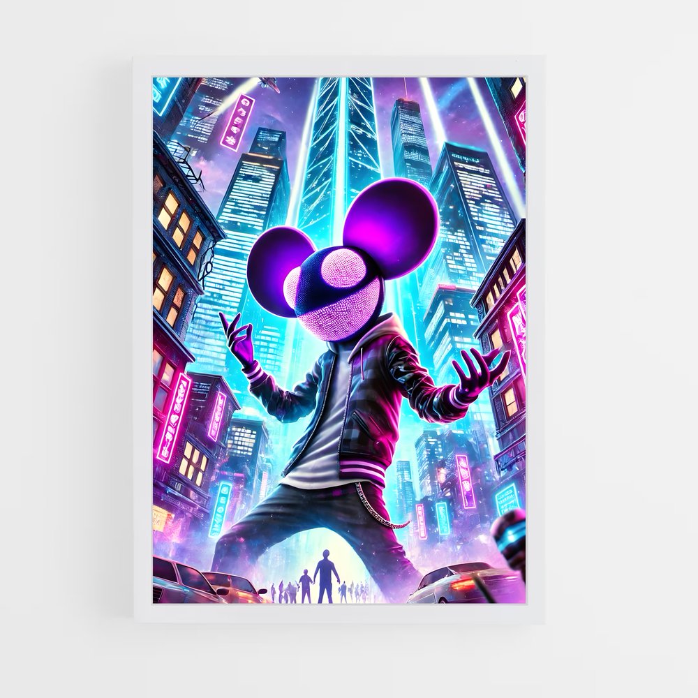ap-deadmau5-4 cadre Blanc