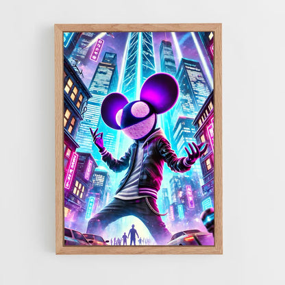 ap-deadmau5-4 cadre Bois clair