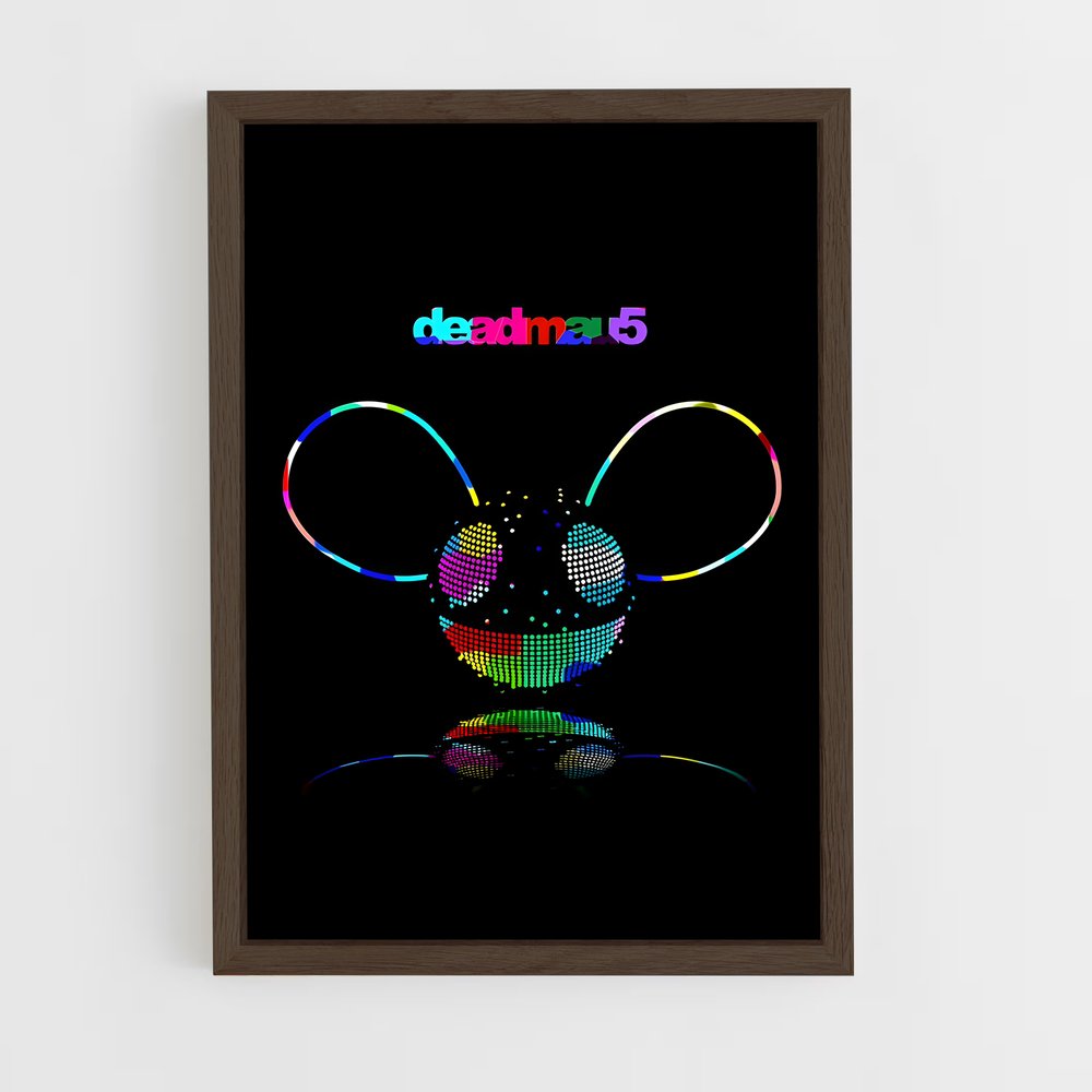 ap-deadmau5-5 cadre Bois foncé