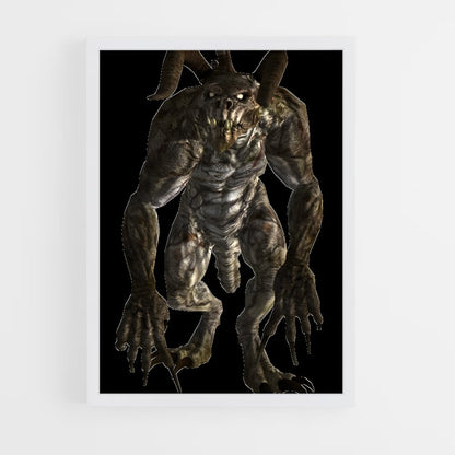 ap-deathclaw-1 cadre Blanc