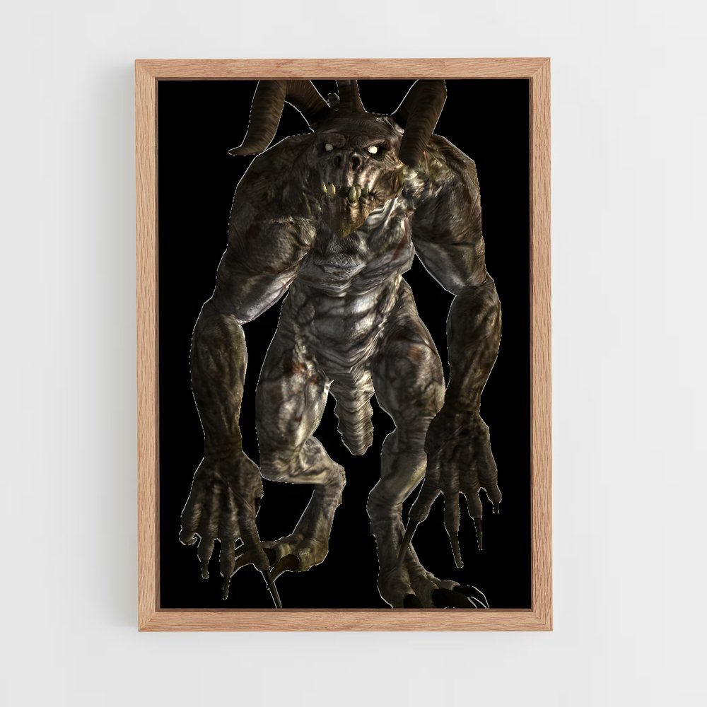 ap-deathclaw-1 cadre Bois clair