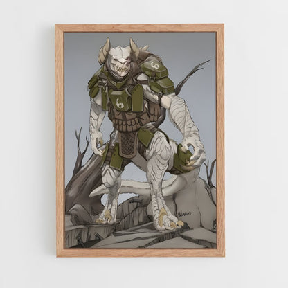ap-deathclaw-3 cadre Bois clair