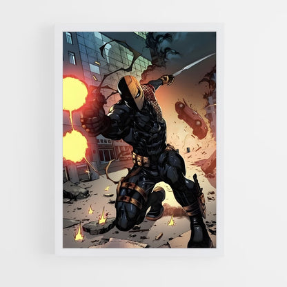 ap-deathstroke-1 cadre Blanc