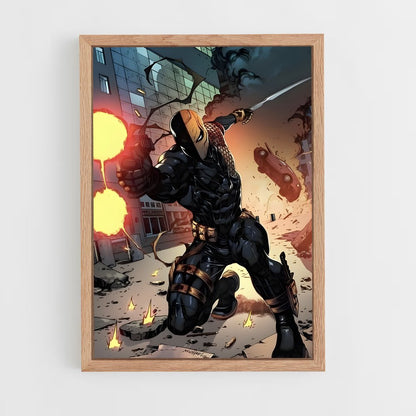 ap-deathstroke-1 cadre Bois clair