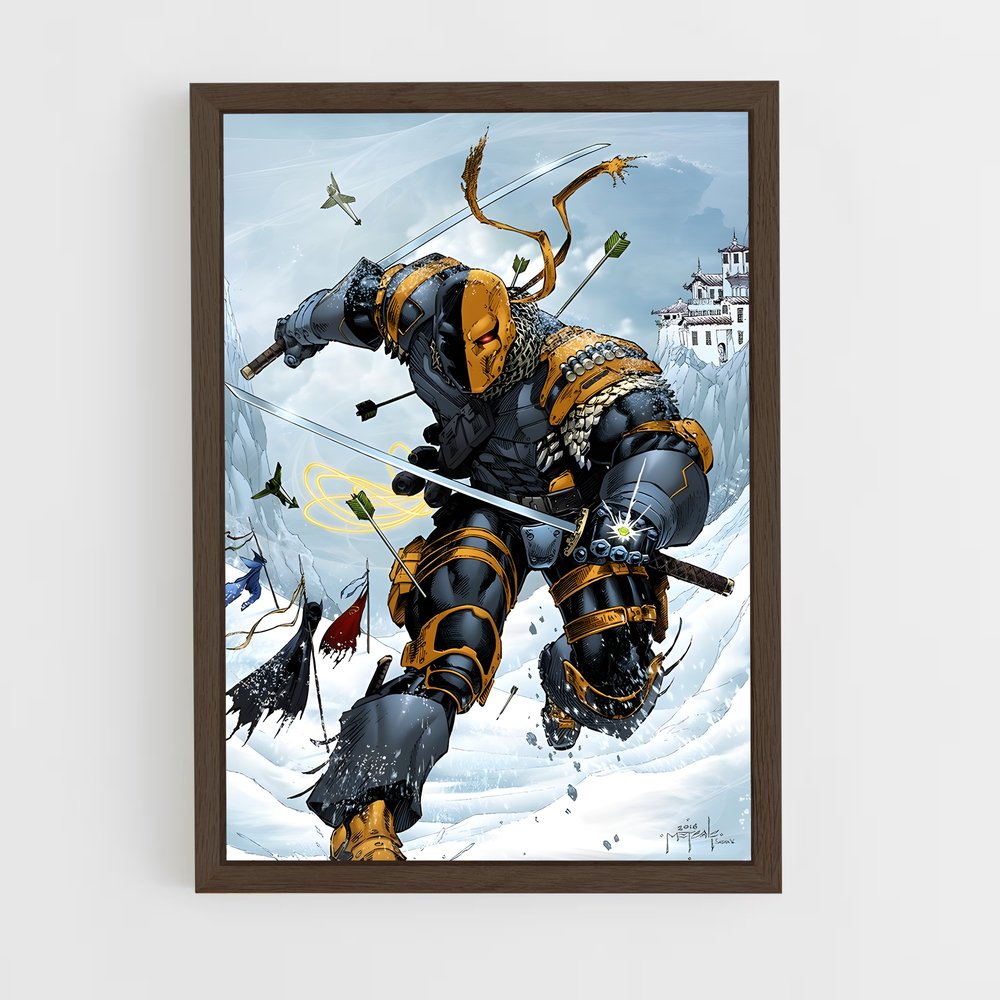 ap-deathstroke-10 cadre Bois foncé