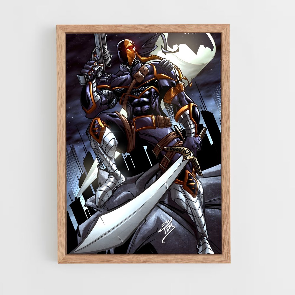 ap-deathstroke-11 cadre Bois clair