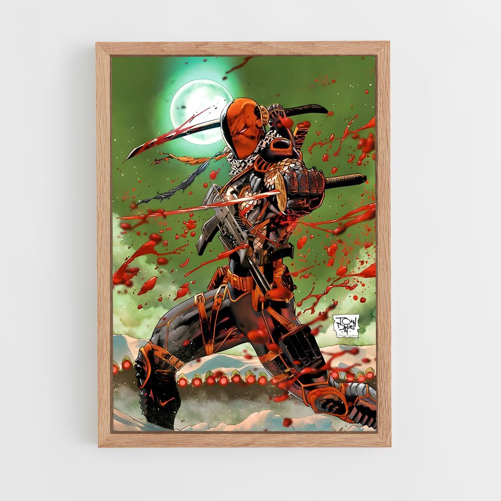 ap-deathstroke-15 cadre Bois clair