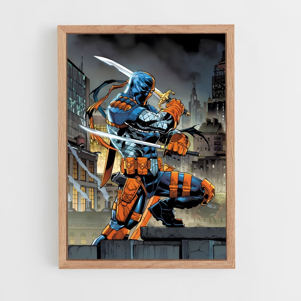 ap-deathstroke-2 cadre Bois clair