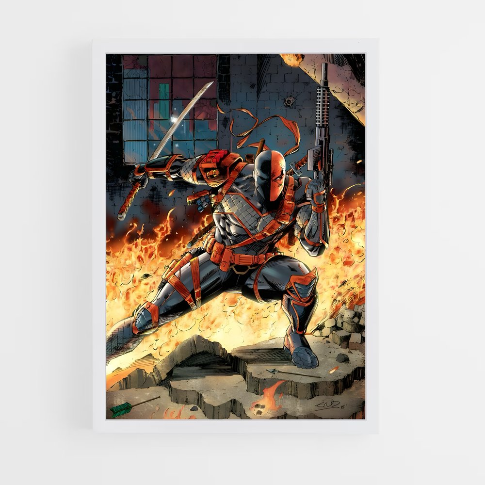ap-deathstroke-3 cadre Blanc