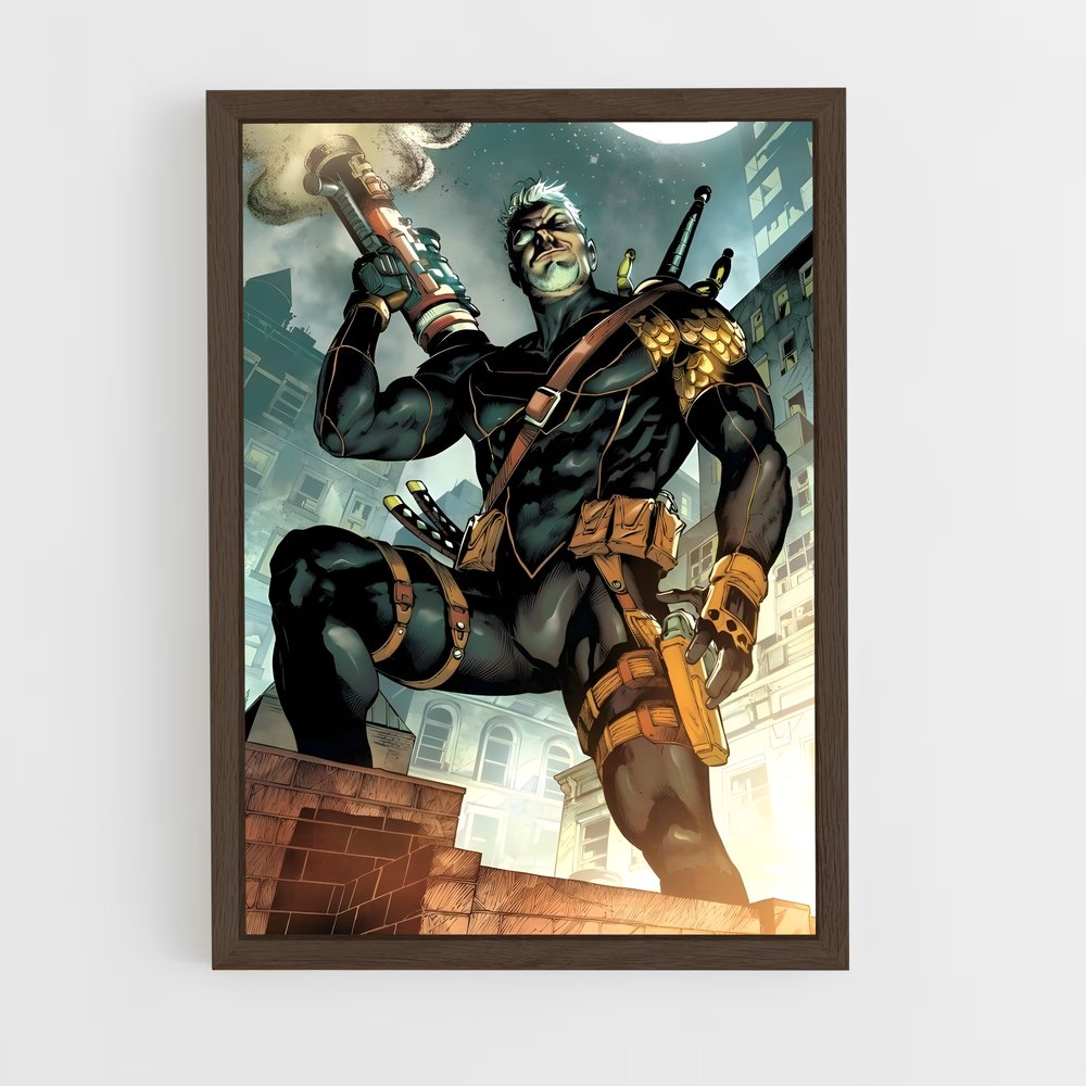 ap-deathstroke-5 cadre Bois foncé