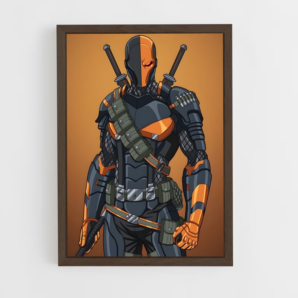 ap-deathstroke-6 cadre Bois foncé